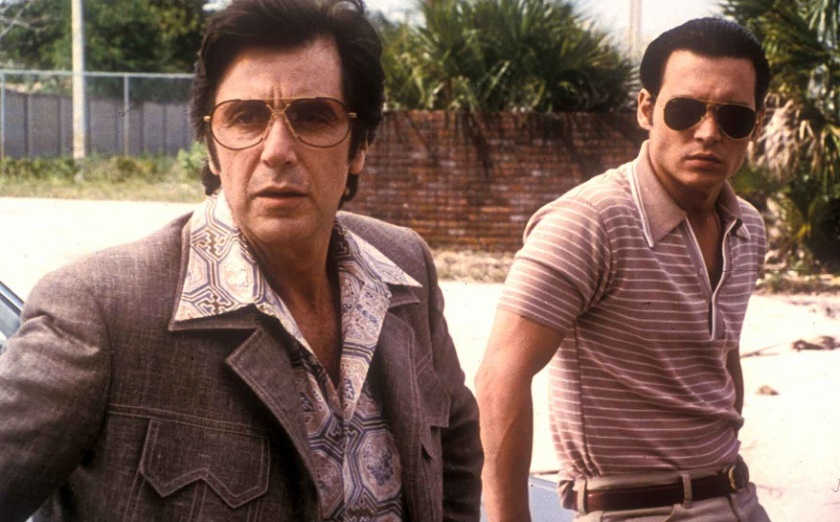Donnie Brasco (1996) Directed by Mike Newell Shown: Al Pacino, Johnny Depp